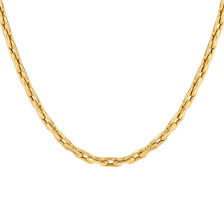 Collier maille fantaisie or jaune 29.08g Comme neuf -  reconditionné disponible sur Gemme Les Bijoux
